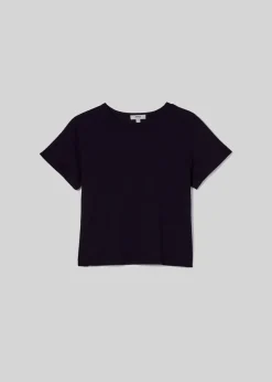 Flash Sale AGOLDE Adine Shrunken Tee In Black