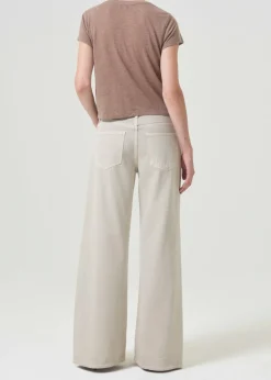 Sale AGOLDE Adine Shrunken Tee In Chai Heather