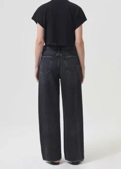 Fashion AGOLDE Aiden Tee In Black