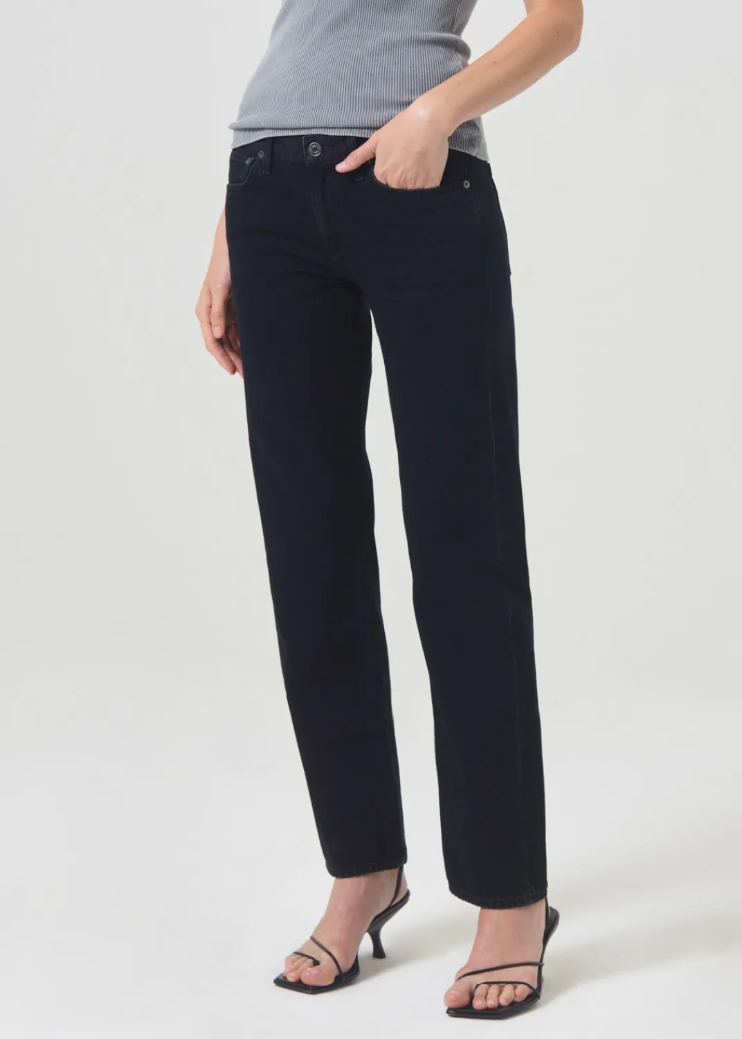 Best Sale AGOLDE Amber Jean In Crushed
