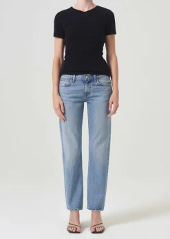 Cheap AGOLDE Amber Jean In Libertine