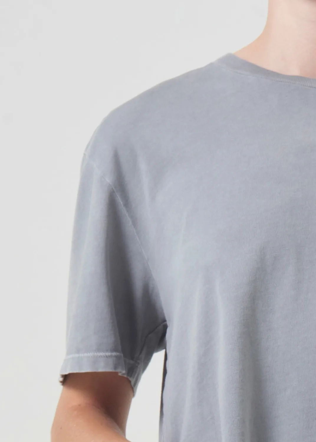 Best AGOLDE Anya Tee In Shark