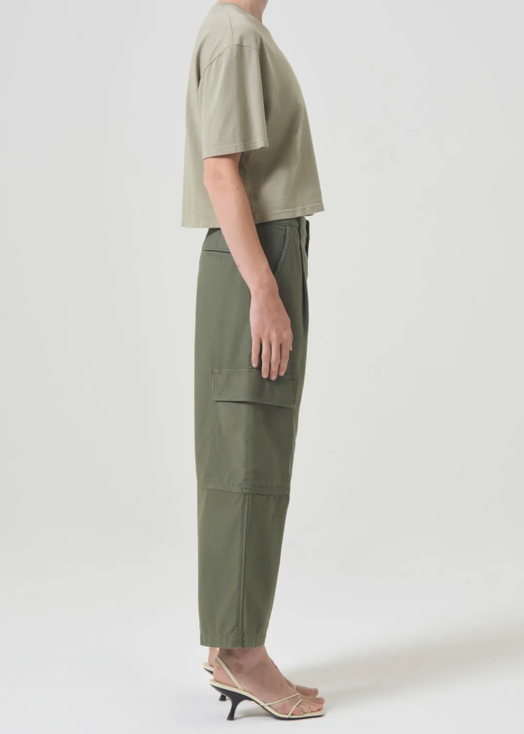 Flash Sale AGOLDE Anya Tee In Snail