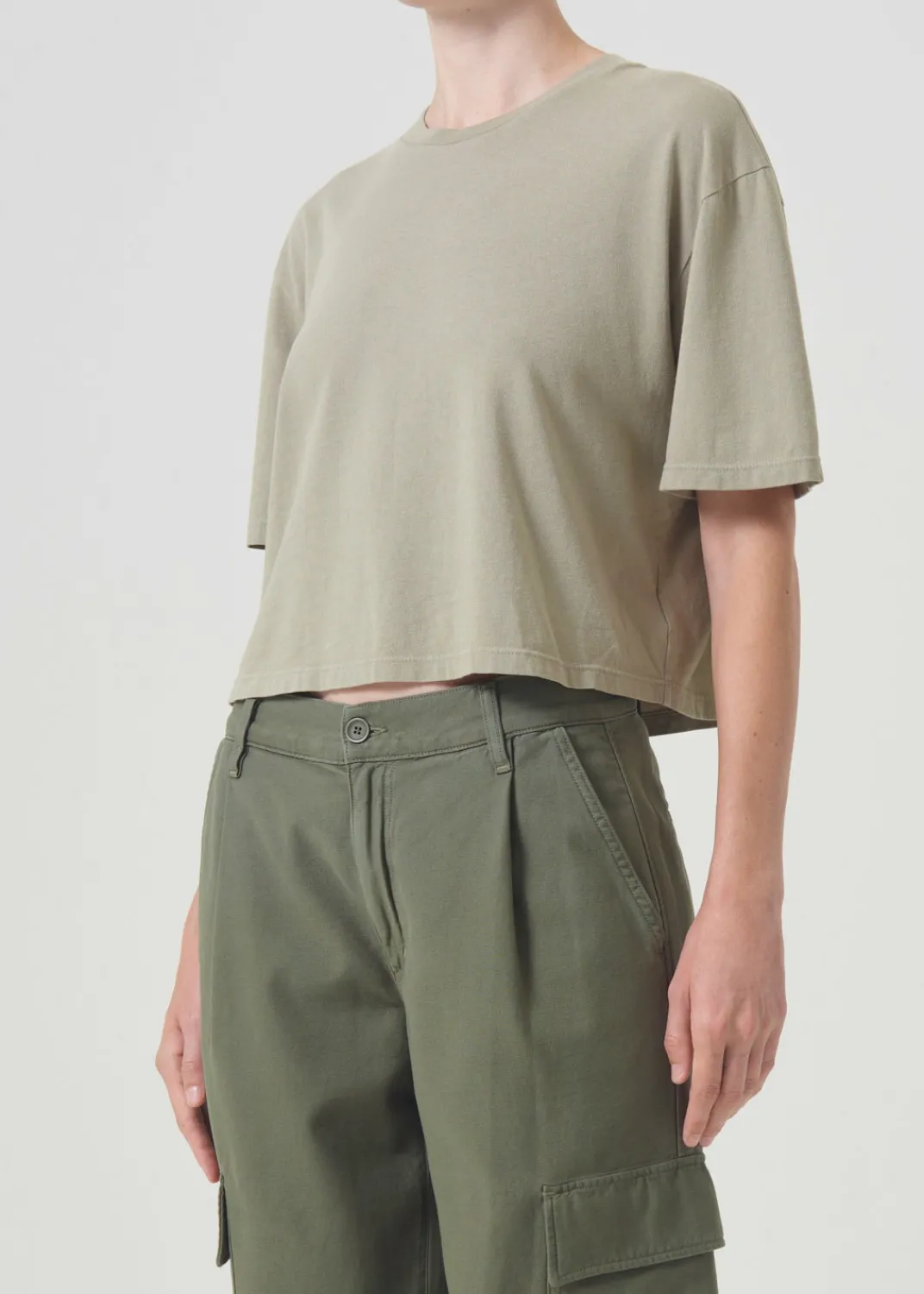 Flash Sale AGOLDE Anya Tee In Snail