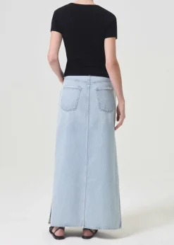Hot AGOLDE Astrid Slice Skirt In Fragment