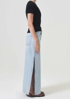 Hot AGOLDE Astrid Slice Skirt In Fragment