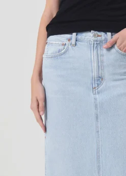Hot AGOLDE Astrid Slice Skirt In Fragment