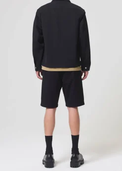 Flash Sale AGOLDE Atlas Zip Shirt In Black