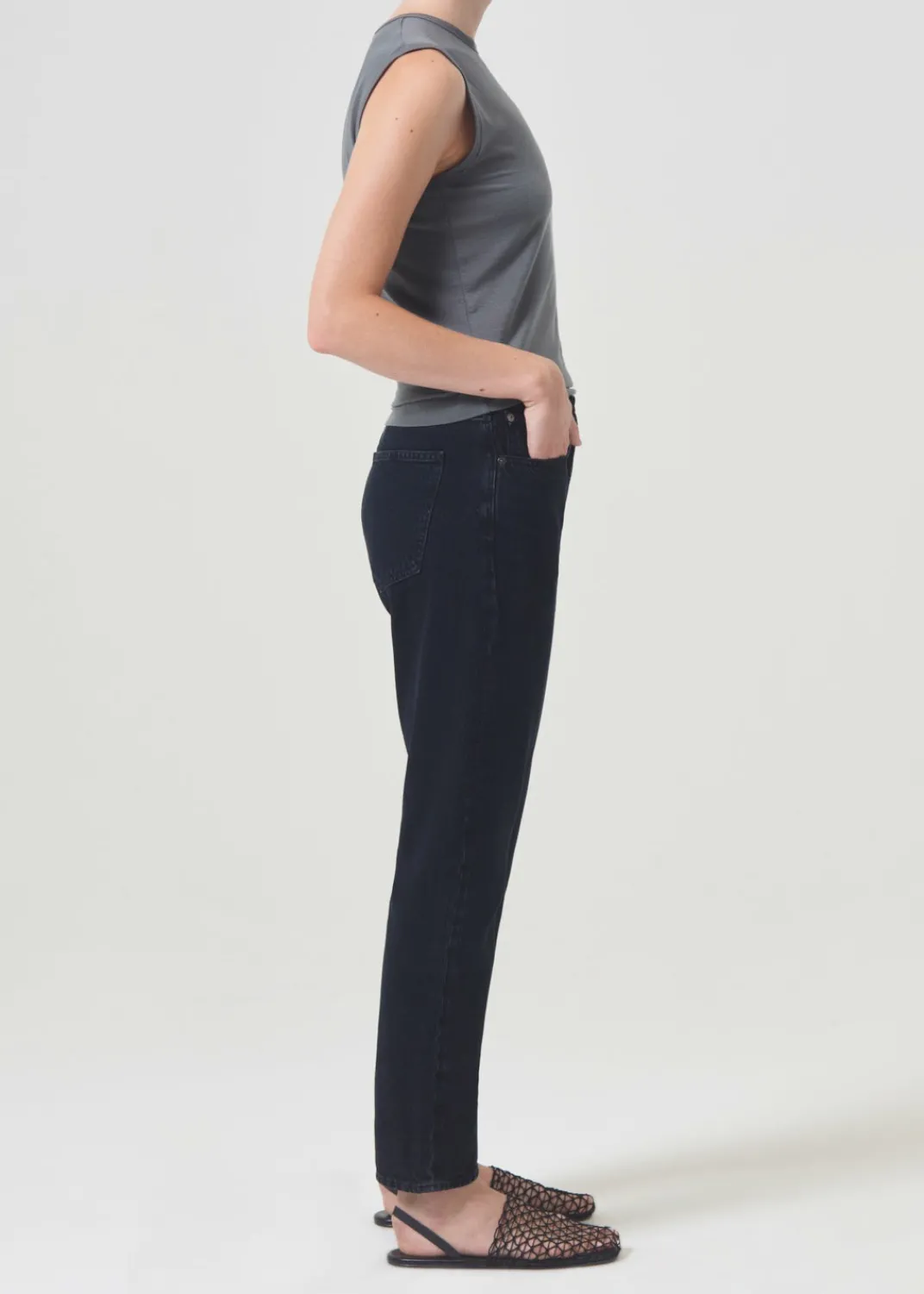 Discount AGOLDE Austin Jean In Crushed