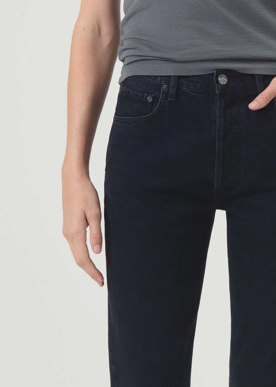 Discount AGOLDE Austin Jean In Crushed