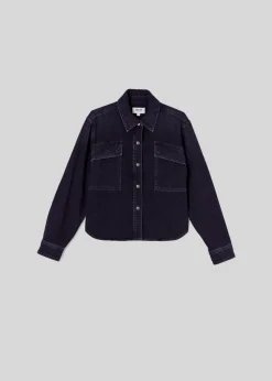 Fashion AGOLDE Beck Shirt Jacket In Intense