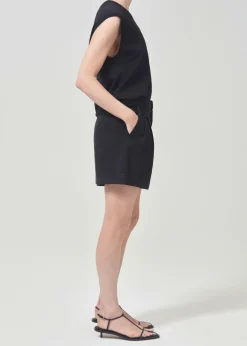 Clearance AGOLDE Becker Short In Black
