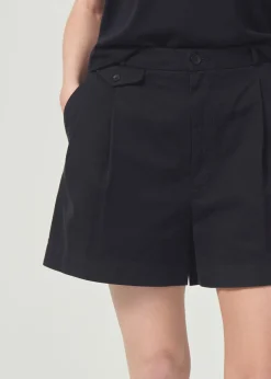 Clearance AGOLDE Becker Short In Black