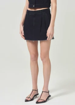 Hot AGOLDE Becker Skirt In Crushed