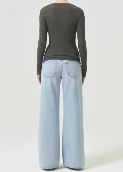 Outlet AGOLDE Bernice Tee In Crocodile