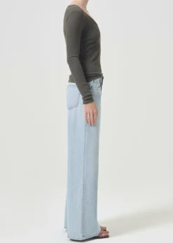 Outlet AGOLDE Bernice Tee In Crocodile