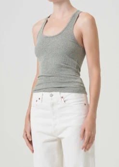 Online AGOLDE Bianca Tank In Celery