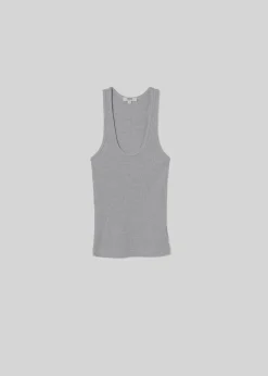 Best Sale AGOLDE Bianca Tank In Grey Heather