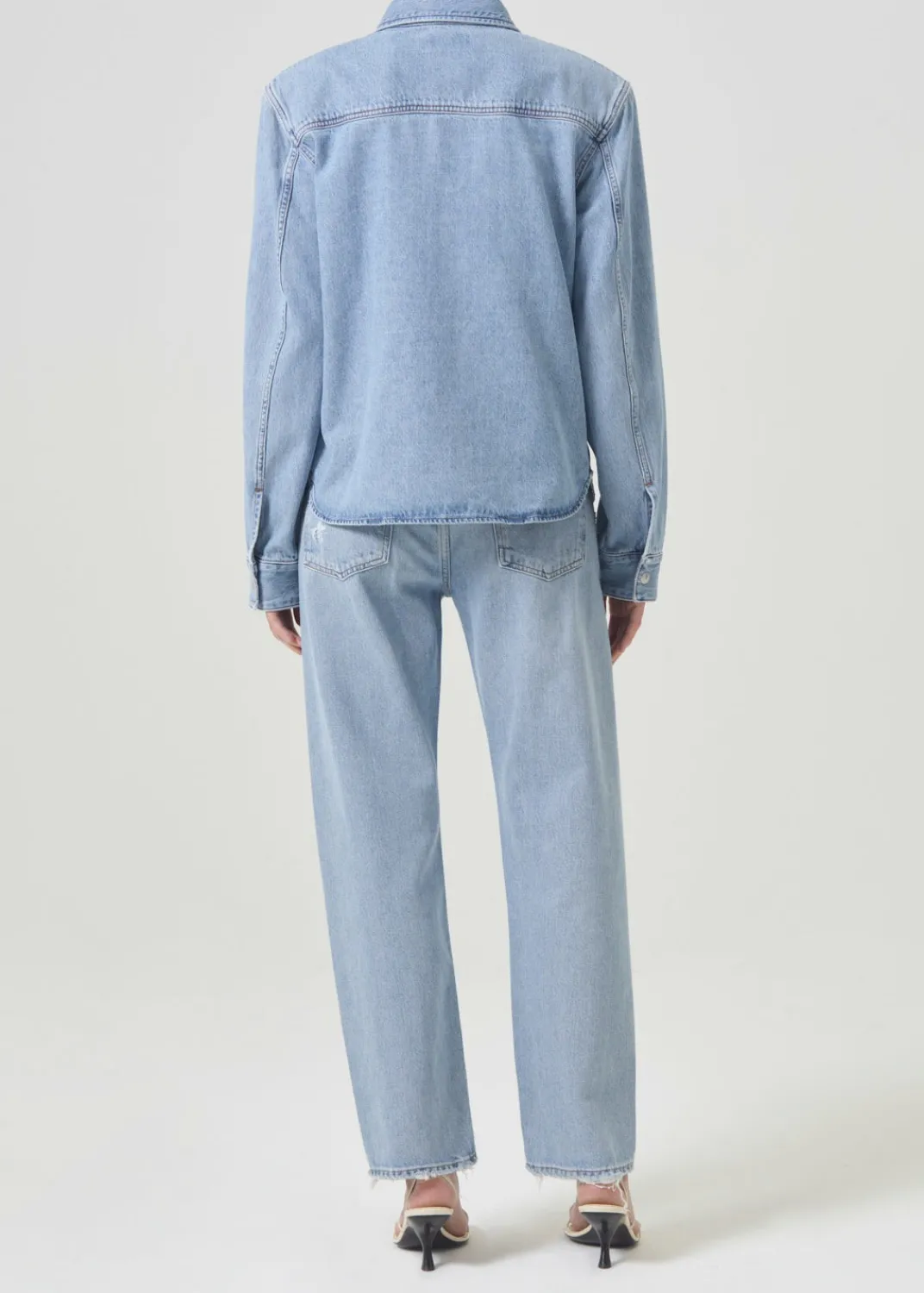 Best Sale AGOLDE Brigid Shirt In Stir