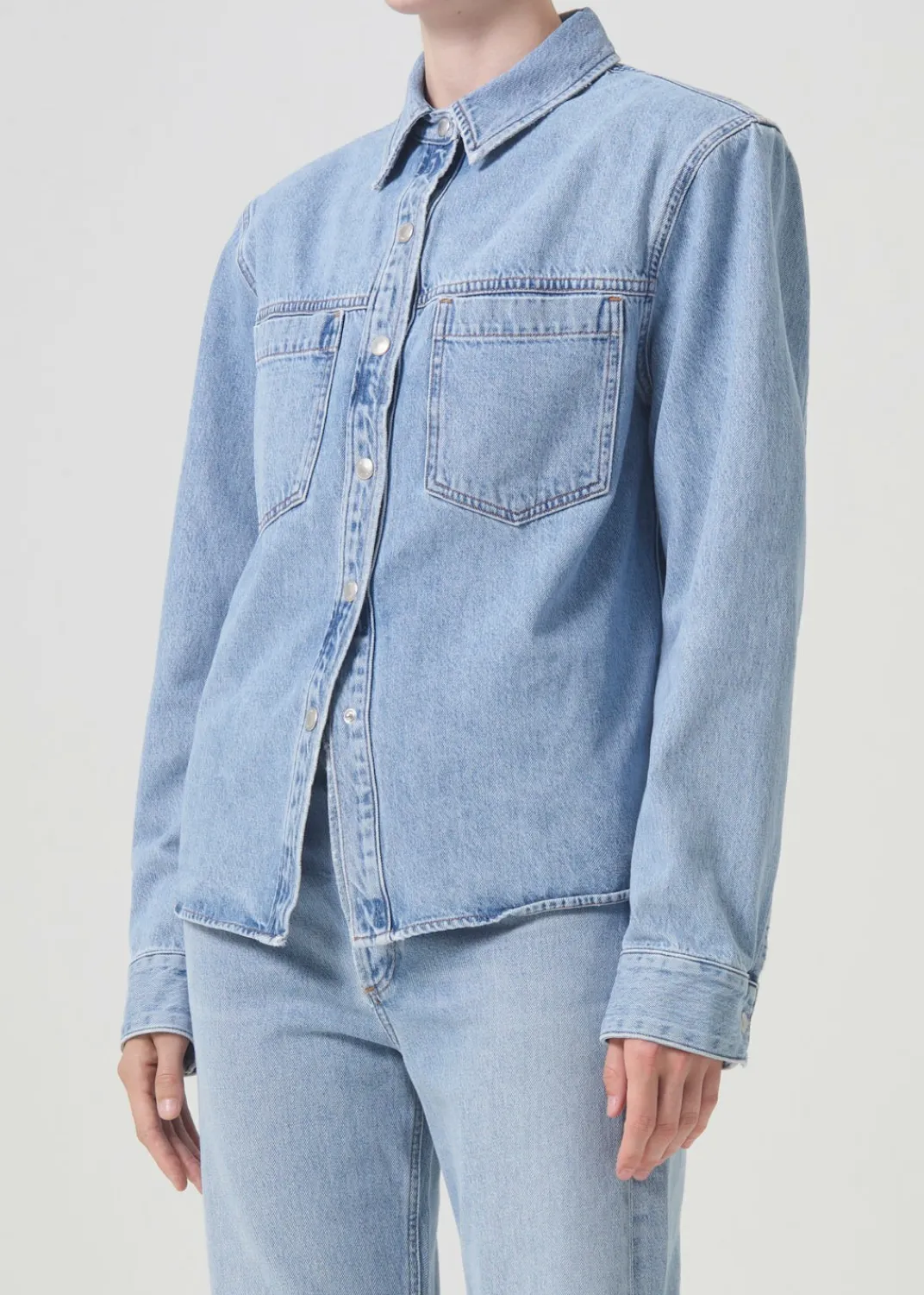 Best Sale AGOLDE Brigid Shirt In Stir