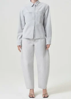 New AGOLDE Brigid Shirt In Tarnish