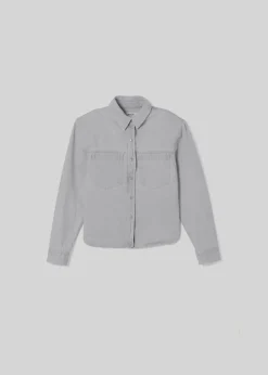 New AGOLDE Brigid Shirt In Tarnish