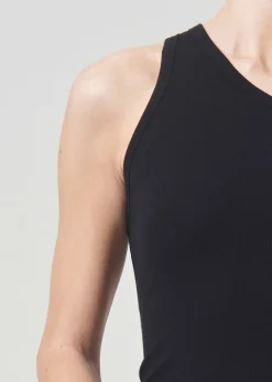 Fashion AGOLDE Brita Tank In Black