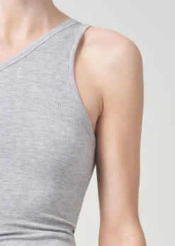 Hot AGOLDE Brita Tank In Grey Heather