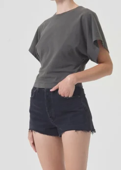 Cheap AGOLDE Britt Tee In Tyre
