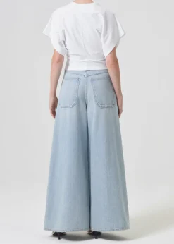 Hot AGOLDE Britt Tee In White
