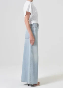Hot AGOLDE Britt Tee In White