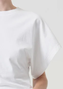 Hot AGOLDE Britt Tee In White