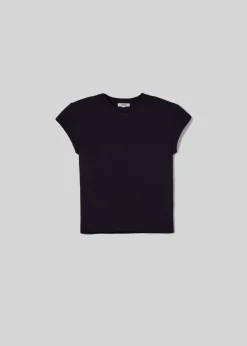 Best Sale AGOLDE Bryce Shoulder Pad Tee In Black