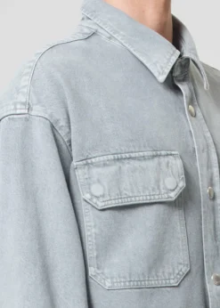 Online AGOLDE Camryn Shirt In Concrete