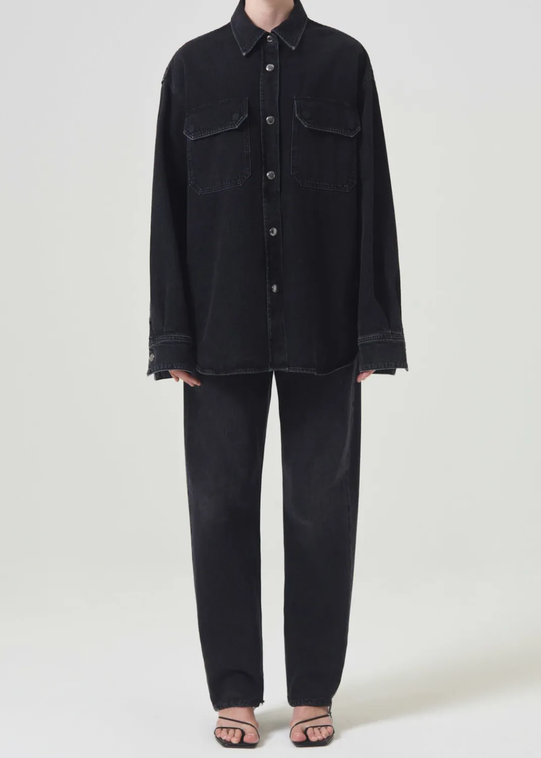 Flash Sale AGOLDE Camryn Shirt In Crushed