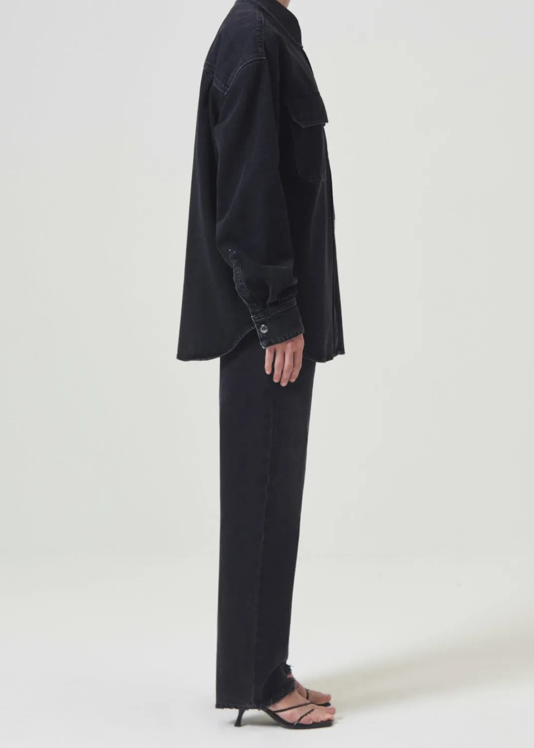 Flash Sale AGOLDE Camryn Shirt In Crushed
