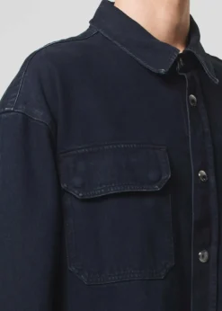 Discount AGOLDE Camryn Shirt In Crushed