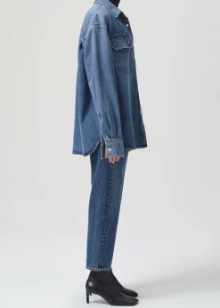 Shop AGOLDE Camryn Shirt In Swing