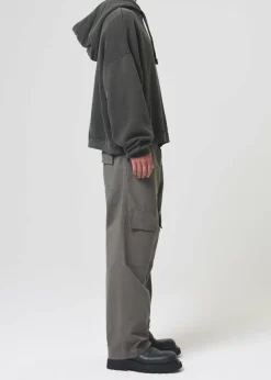 Fashion AGOLDE Casper Cargo In Caviar