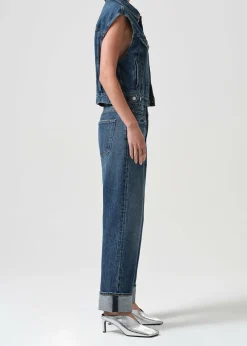Sale AGOLDE Charli Vest In Filter