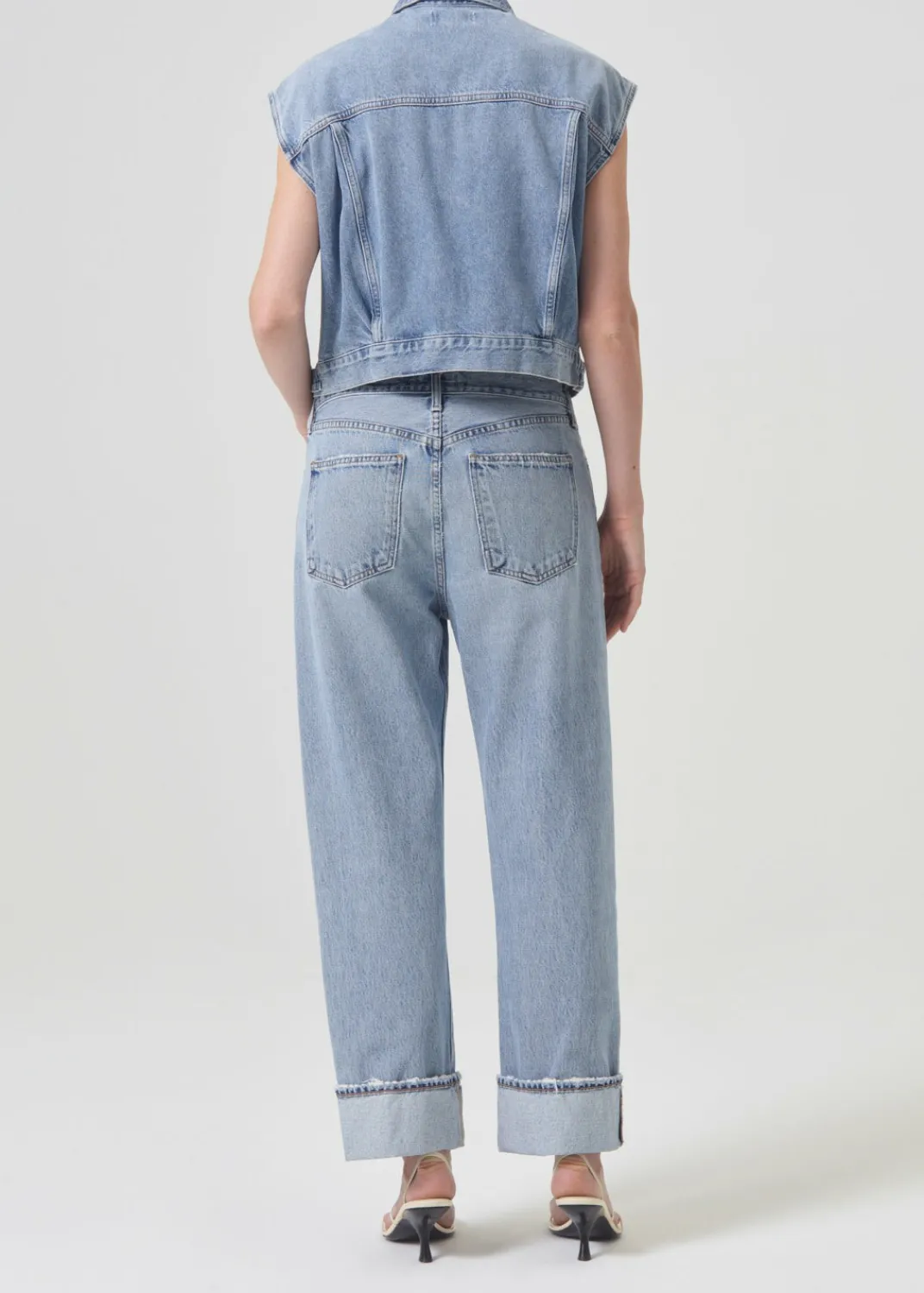 Best Sale AGOLDE Charli Vest In Immortal