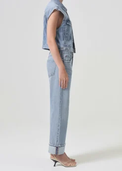 Best Sale AGOLDE Charli Vest In Immortal