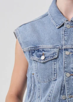 Best Sale AGOLDE Charli Vest In Immortal