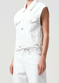 Best AGOLDE Charli Vest In Polar
