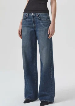 Flash Sale AGOLDE Clara Low Rise Baggy Flare In Noise