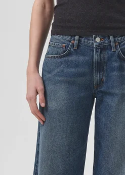 Flash Sale AGOLDE Clara Low Rise Baggy Flare In Noise