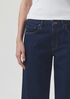 Discount AGOLDE Clara Low Rise Baggy Flare In Whisper