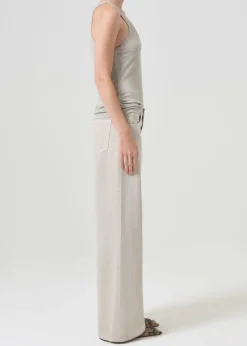 Cheap AGOLDE Clara Low Rise Baggy Flare In Tusk