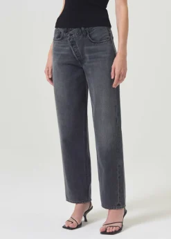 Store AGOLDE Criss Cross Upsized Jean In Synchronize