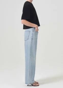 Shop AGOLDE Criss Cross Upsized Jean In Wired